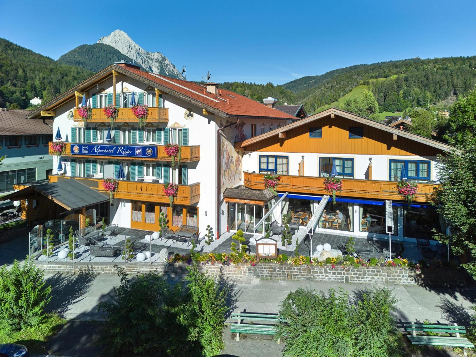 Alpenhotel Rieger Mittenwald Bagian luar foto